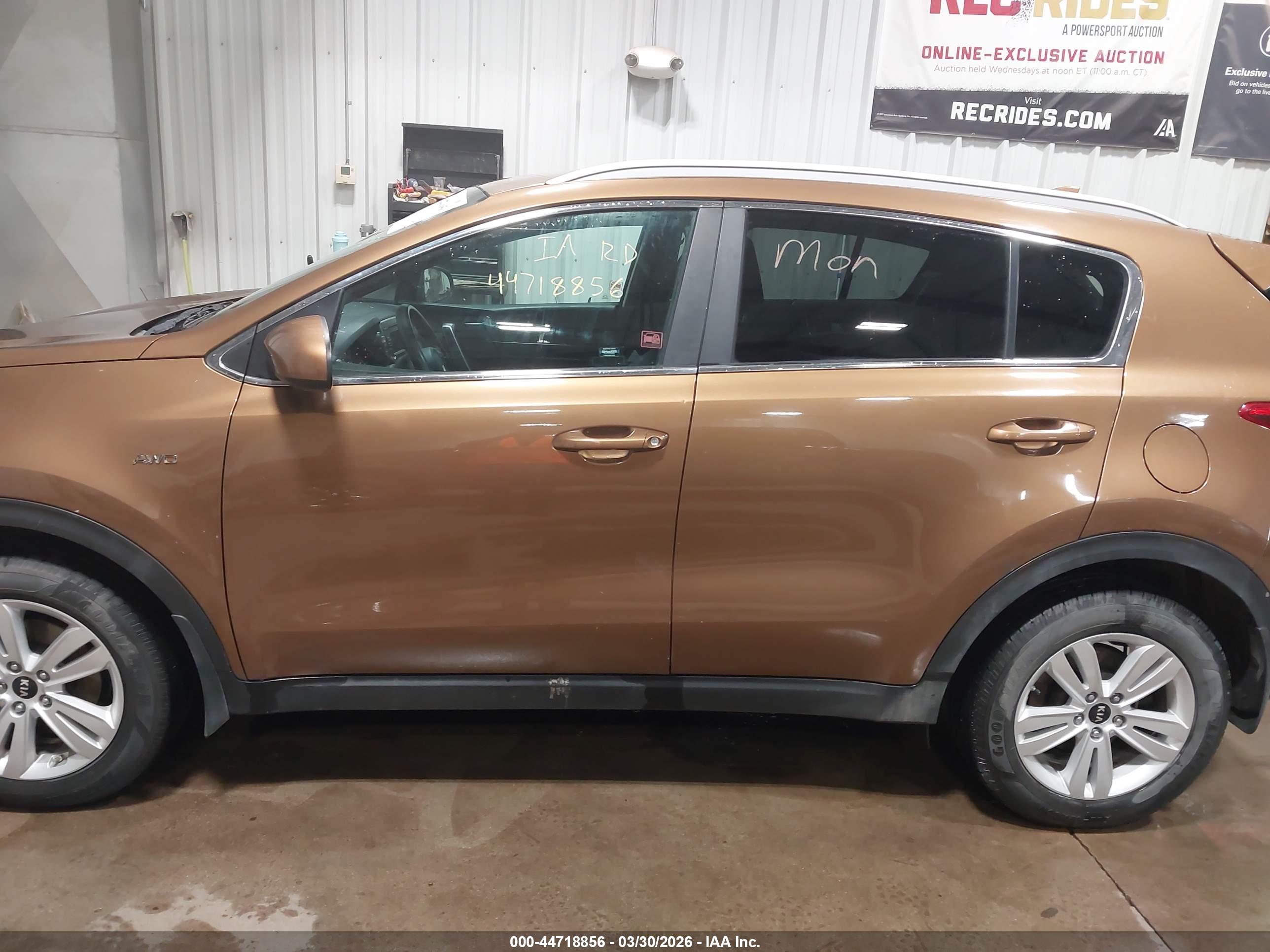 2017 KIA SPORTAGE LX