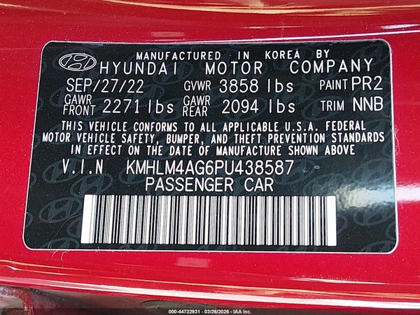 2023 HYUNDAI ELANTRA SEL