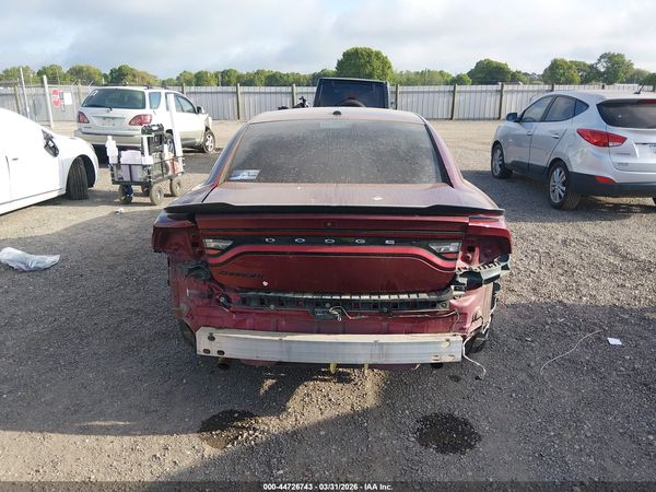 2018 DODGE CHARGER SXT RWD