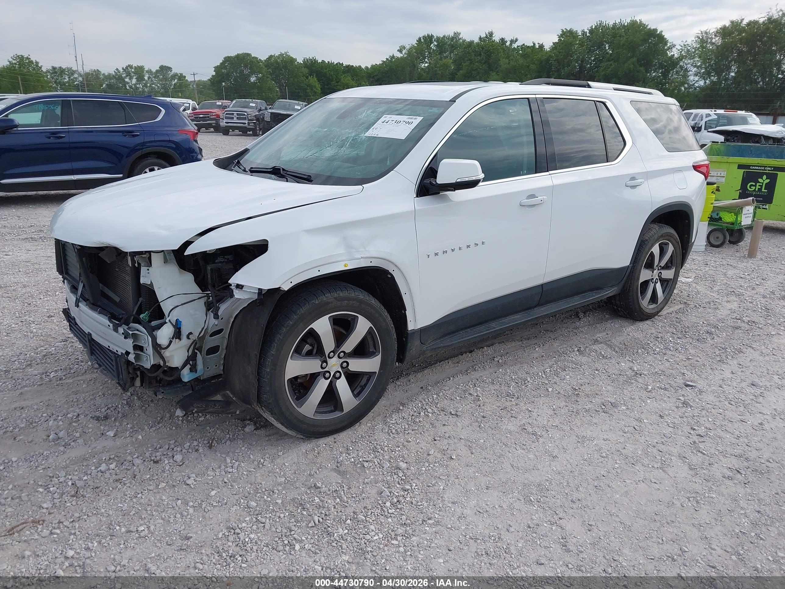 2018 CHEVROLET TRAVERSE 3LT — I2