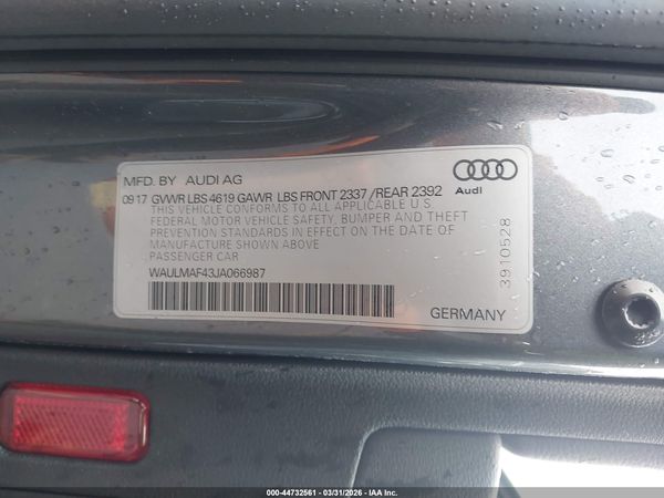 2018 AUDI A4