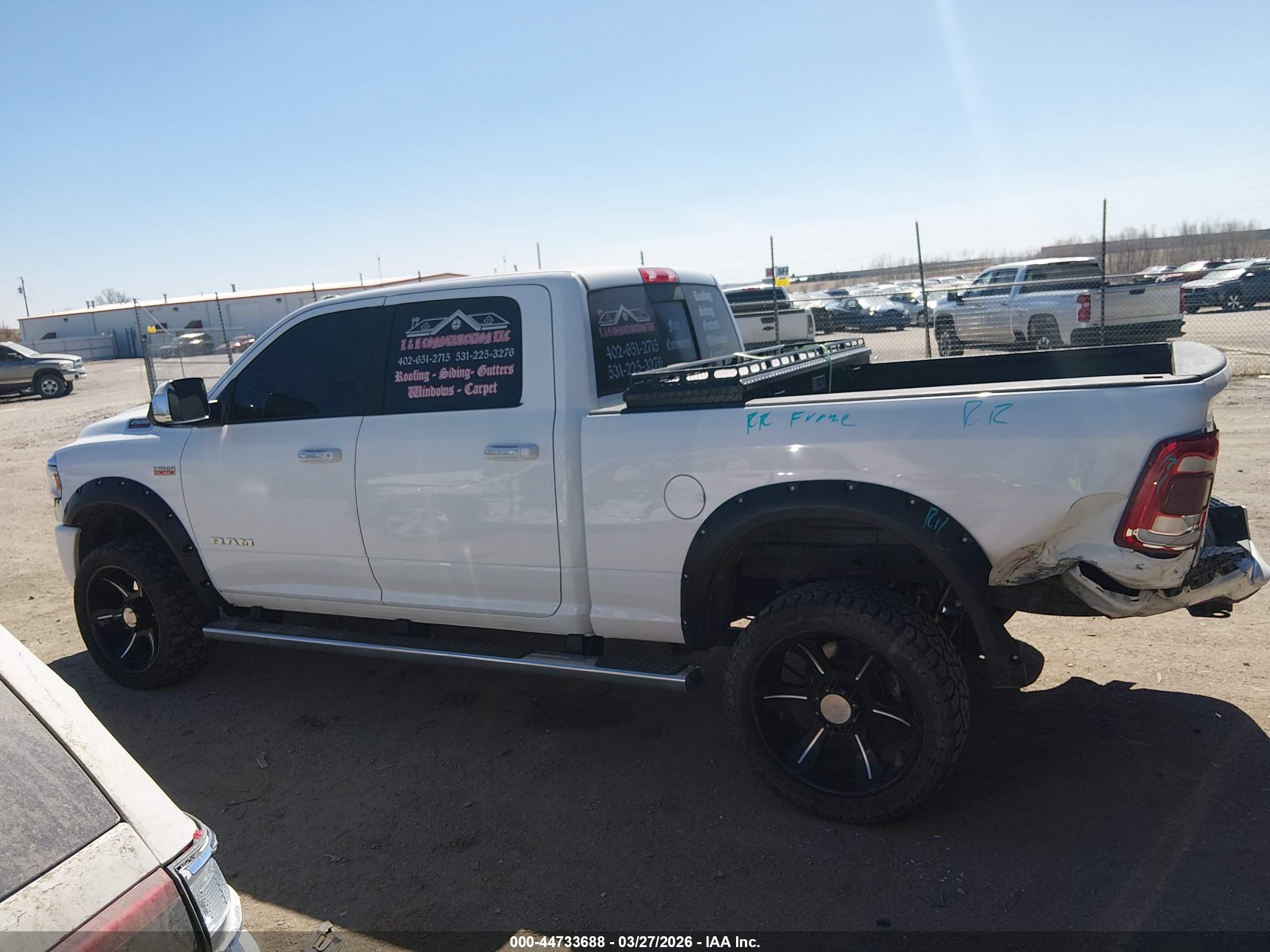 2022 RAM 2500 LARAMIE  4X4 6'4 BOX
