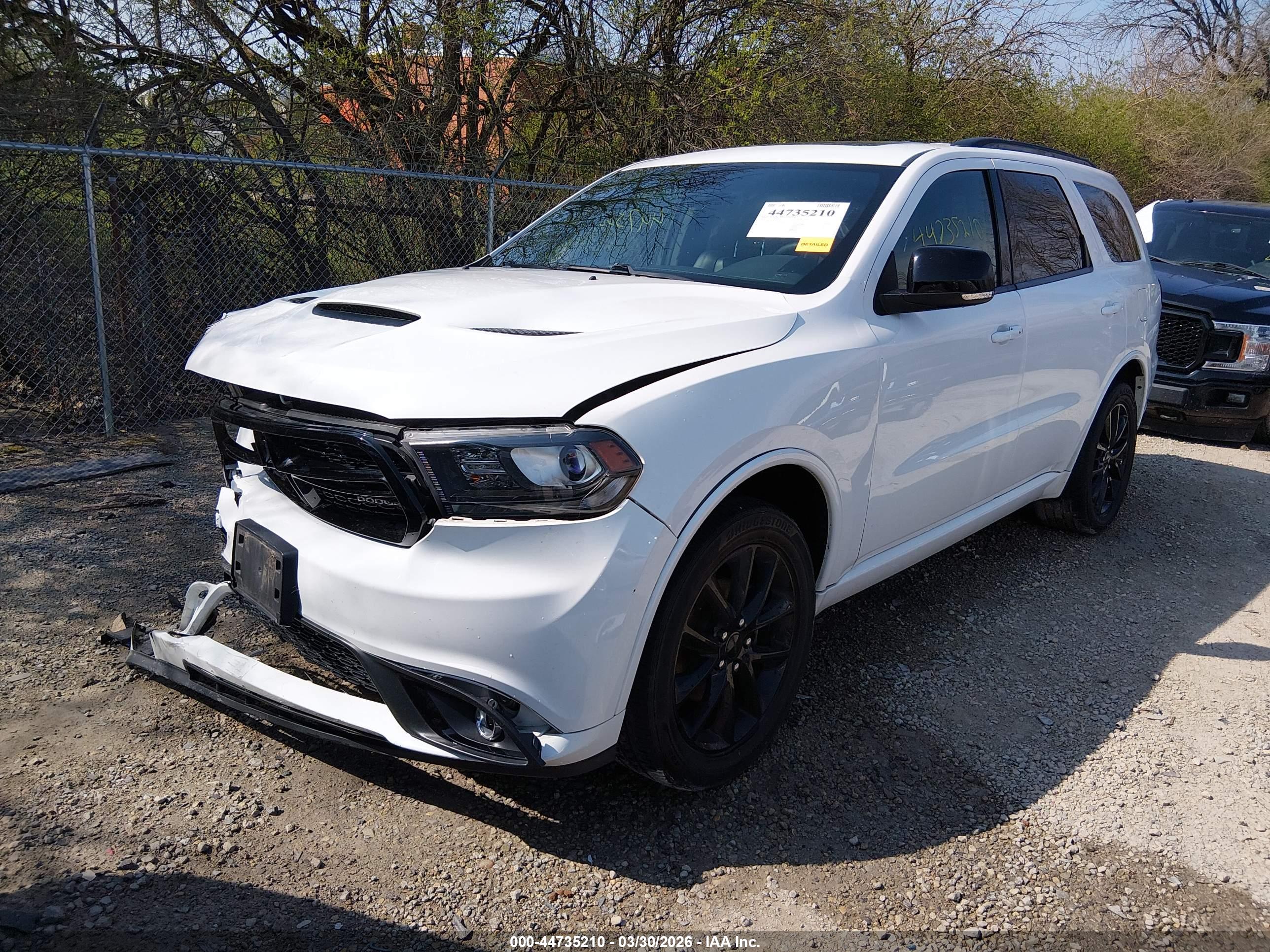 2018 DODGE DURANGO GT AWD — I2