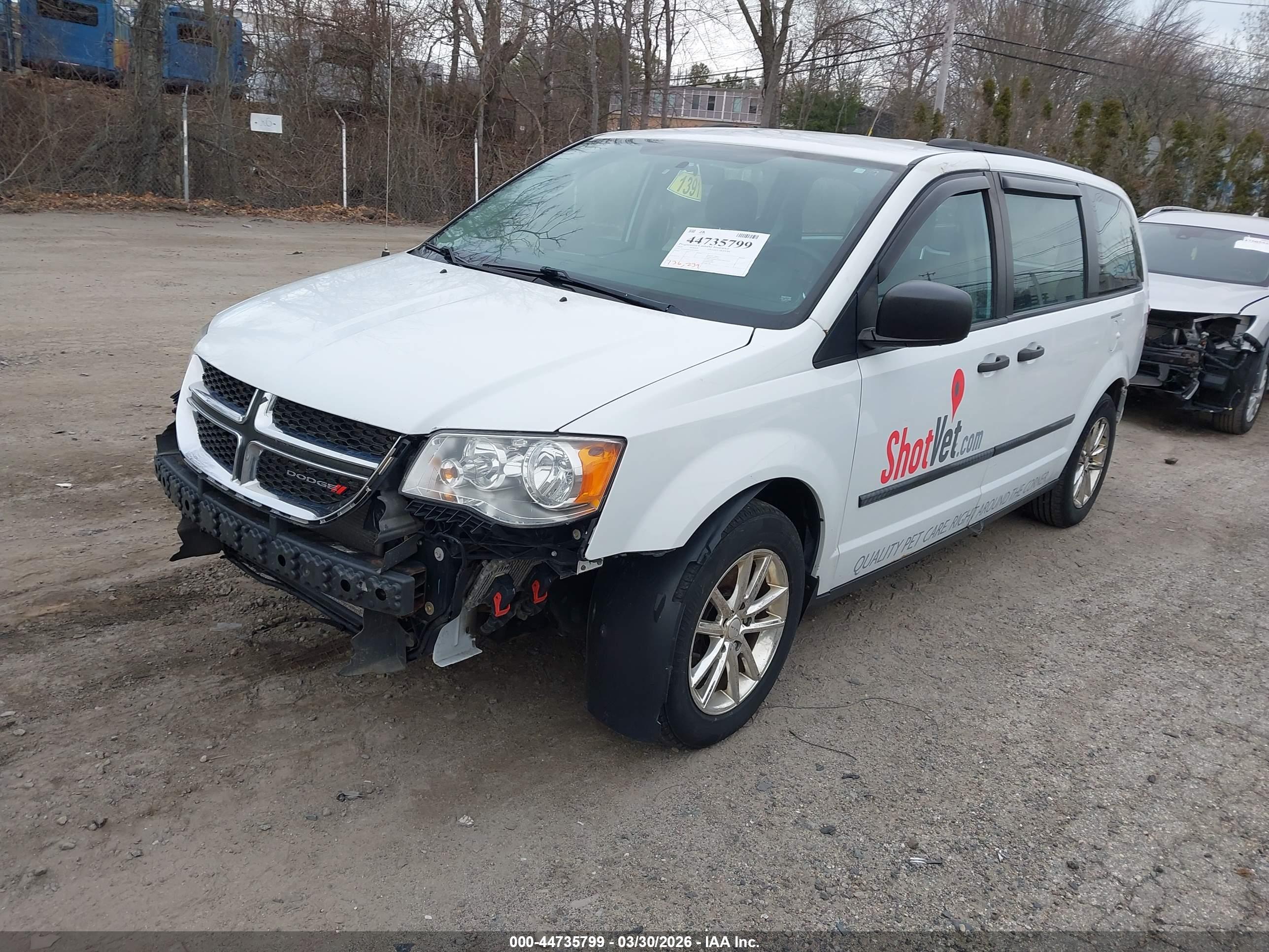 2016 DODGE GRAND CARAVAN SE/SXT — I2
