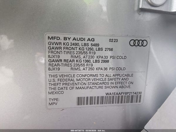 2023 AUDI Q5