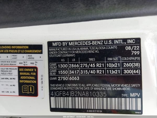 2022 MERCEDES-BENZ GLE 350 GLE350