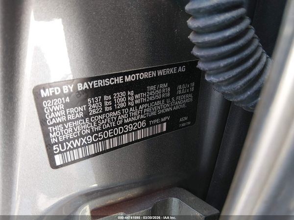 2014 BMW X3 XDRIVE28I