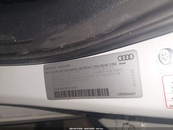 2015 AUDI A6 3.0T PREMIUM PLUS