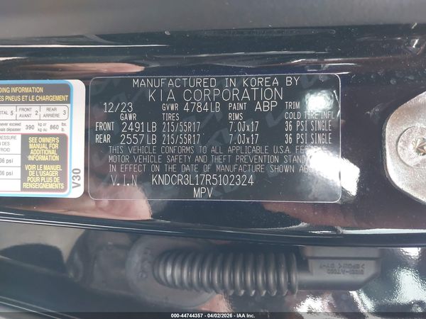 2024 KIA NIRO EV WIND