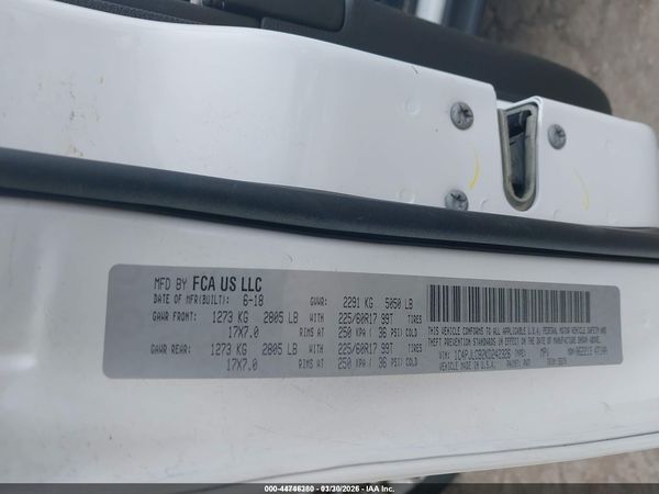 2019 JEEP CHEROKEE LATITUDE FWD
