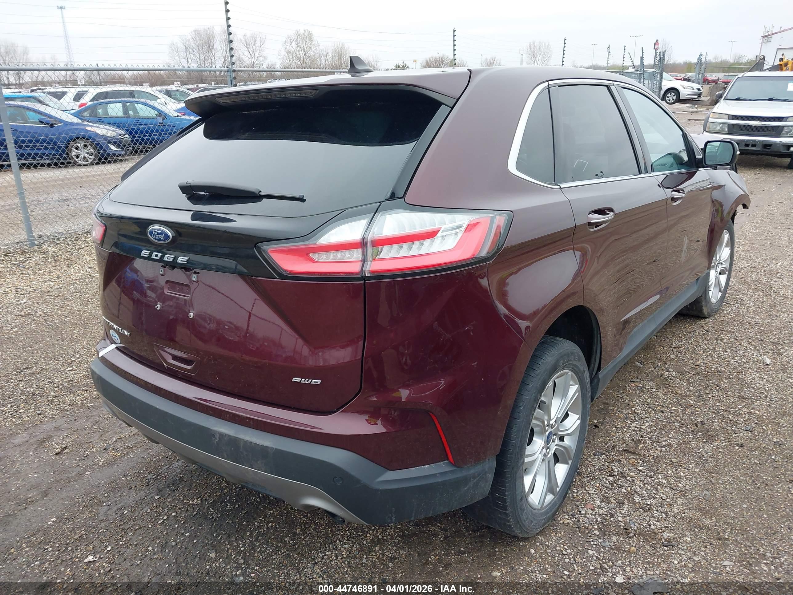 2021 FORD EDGE TITANIUM — I4