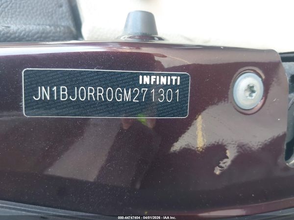 2016 INFINITI QX50