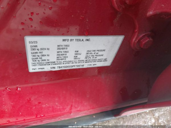2023 TESLA MODEL Y