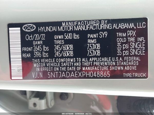2023 HYUNDAI SANTA CRUZ SE
