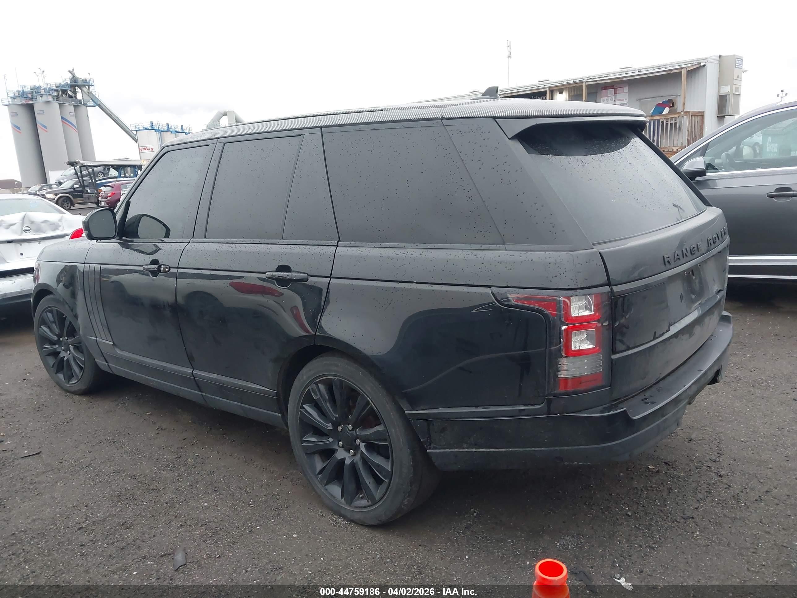 2016 LAND ROVER RANGE ROVER 5.0L V8 SUPERCHARGED