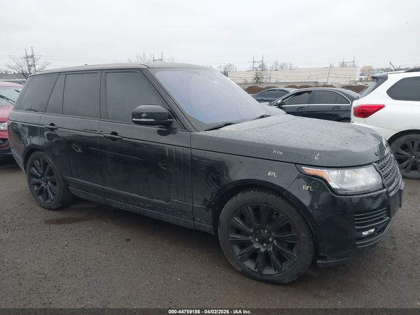 2016 LAND ROVER RANGE ROVER 5.0L V8 SUPERCHARGED