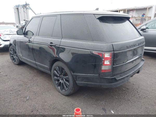 2016 LAND ROVER RANGE ROVER 5.0L V8 SUPERCHARGED