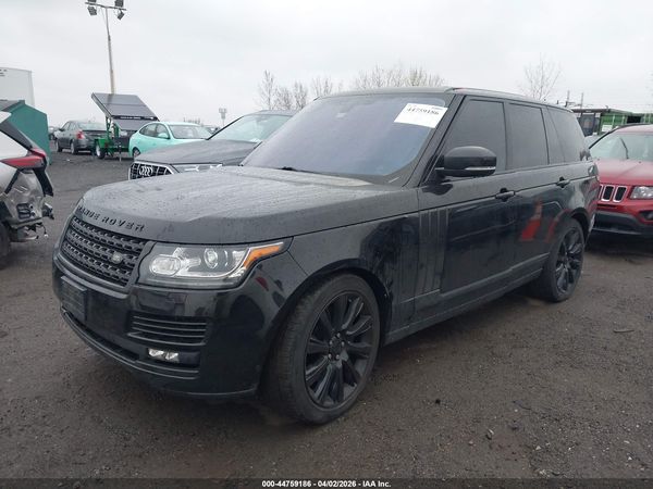 2016 LAND ROVER RANGE ROVER 5.0L V8 SUPERCHARGED