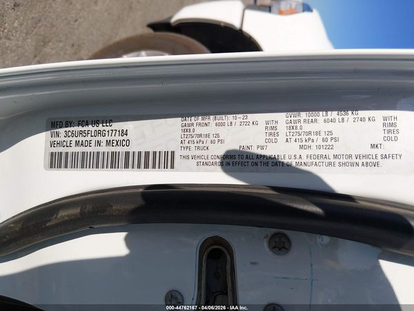 2024 RAM 2500 LARAMIE  4X4 6'4 BOX