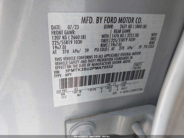 2023 FORD MUSTANG MACH-E PREMIUM
