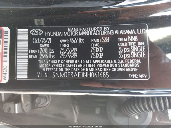 2022 HYUNDAI TUCSON SEL