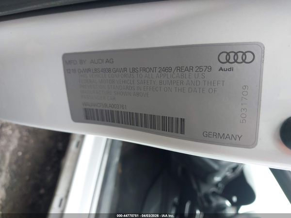 2020 AUDI A5 SPORTBACK