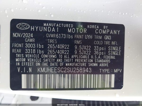 2025 GENESIS GV80 3.5T PRESTIGE AWD