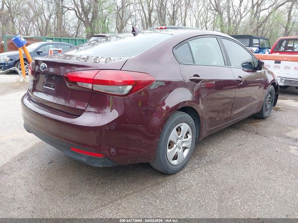2017 KIA FORTE LX