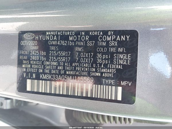 2021 HYUNDAI KONA ELECTRIC LIMITED