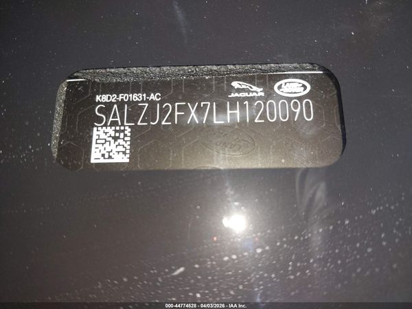 2020 LAND ROVER RANGE ROVER EVOQUE S
