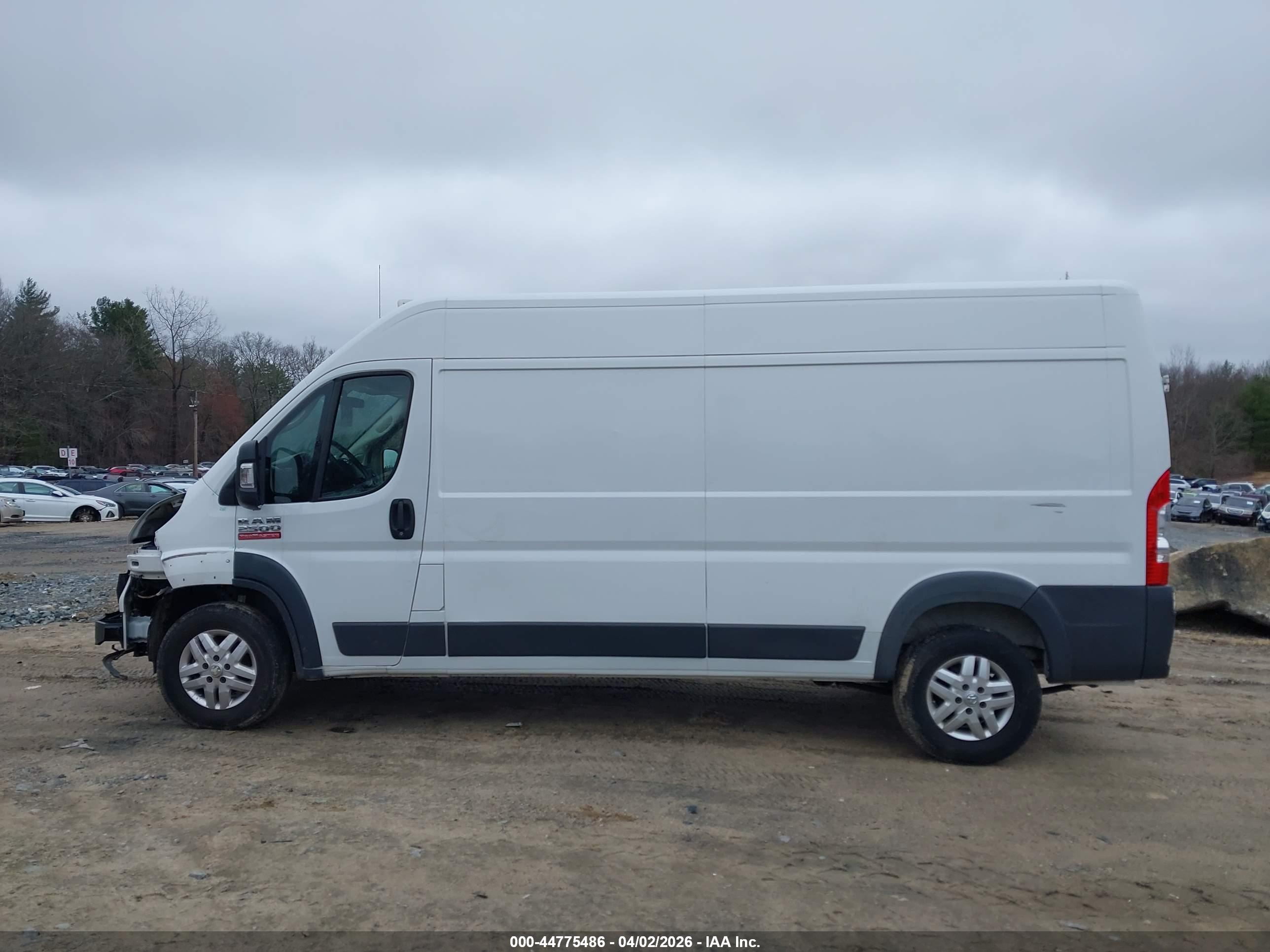 2018 RAM PROMASTER 2500 HIGH ROOF 159 WB