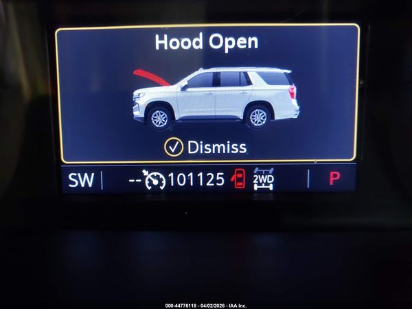 2021 CHEVROLET TAHOE 4WD LT — I118