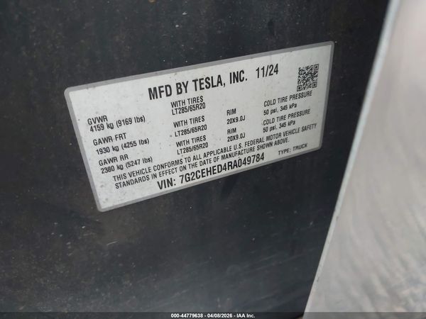 2024 TESLA CYBERTRUCK ALL-WHEEL DRIVE