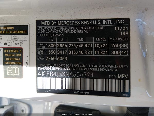 2022 MERCEDES-BENZ GLE 350 GLE350