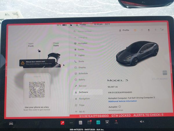 2023 TESLA MODEL 3 REAR-WHEEL DRIVE