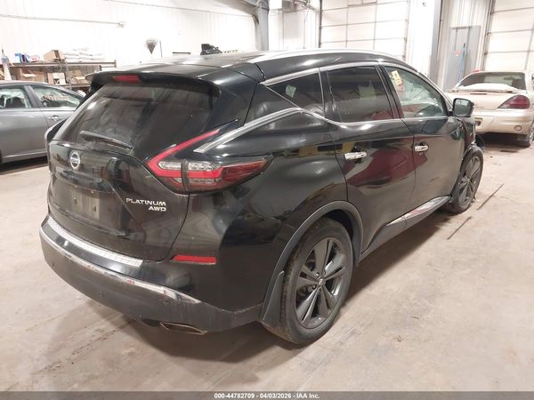 2019 NISSAN MURANO PLATINUM — I4