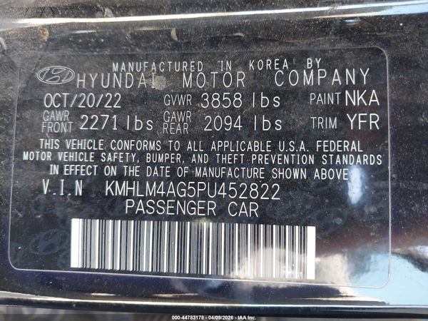 2023 HYUNDAI ELANTRA SEL