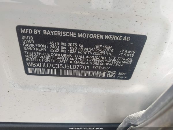 2018 BMW X1 SDRIVE28I