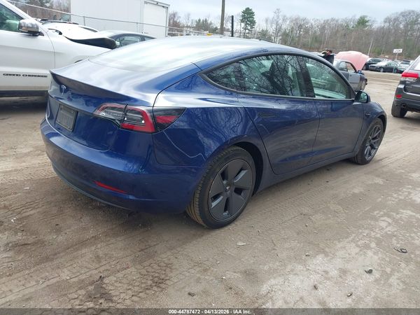 2022 TESLA MODEL 3 REAR-WHEEL DRIVE