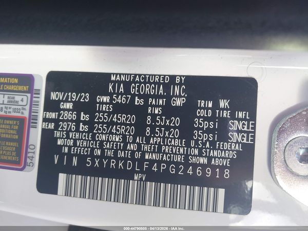 2023 KIA SORENTO X-LINE SX PRESTIGE