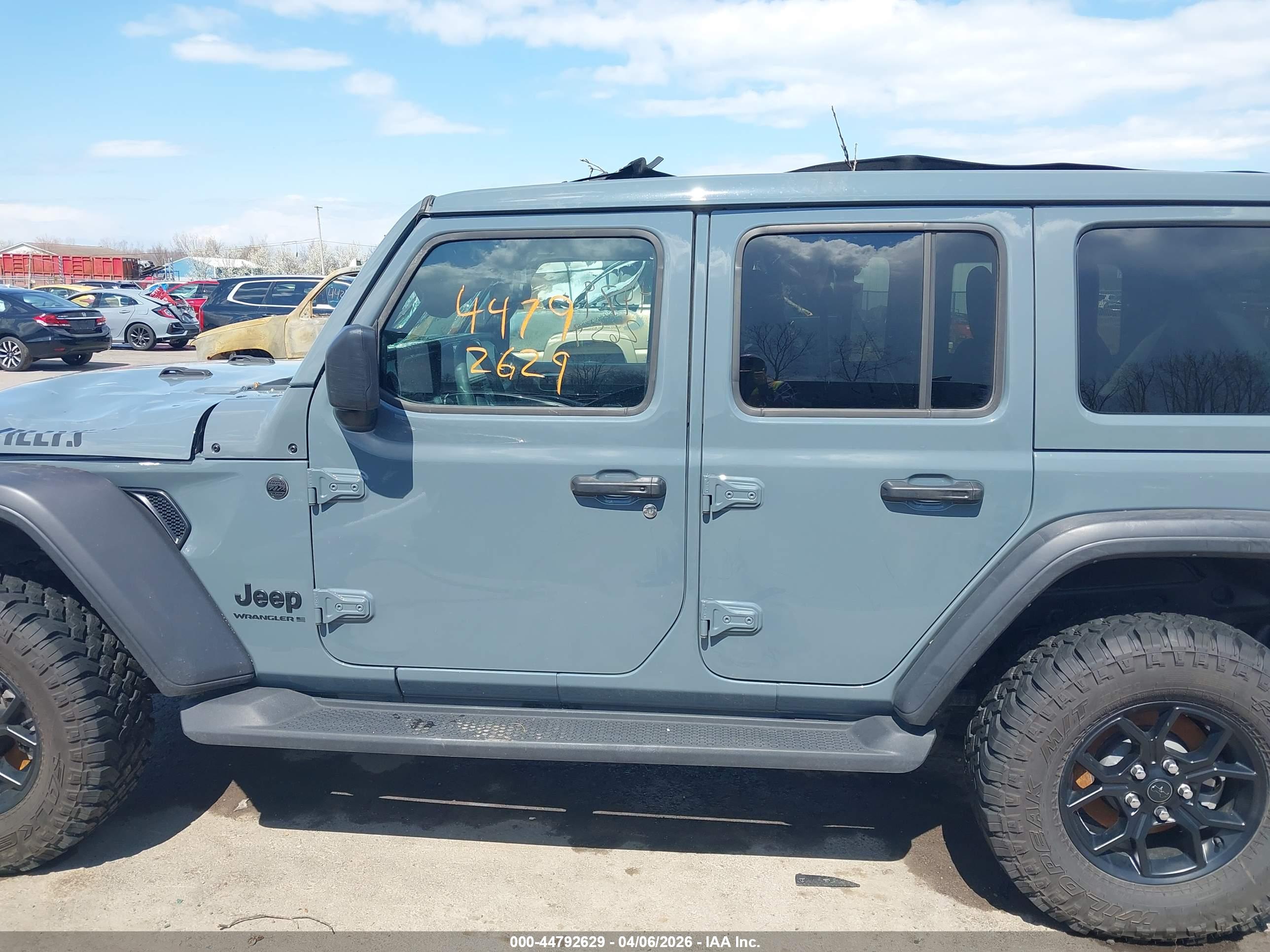 2025 JEEP WRANGLER 4-DOOR WILLYS 4X4