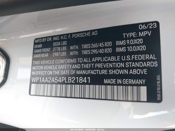 2023 PORSCHE MACAN T