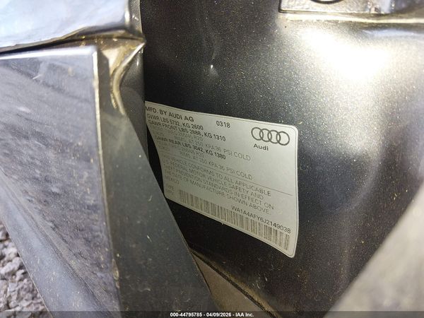 2018 AUDI SQ5 3.0T PREMIUM PLUS