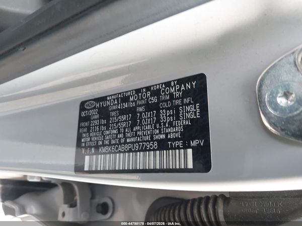 2023 HYUNDAI KONA SEL