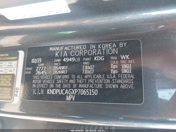2023 KIA SPORTAGE HYBRID LX
