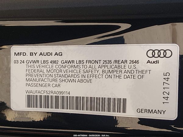 2024 AUDI A5 SPORTBACK