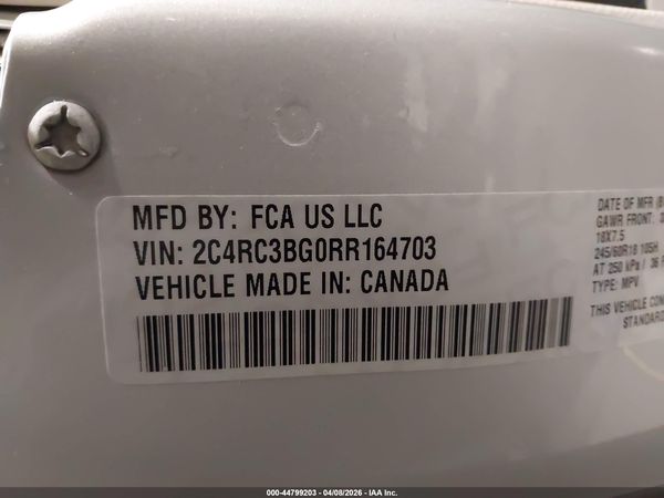 2024 CHRYSLER PACIFICA TOURING L AWD