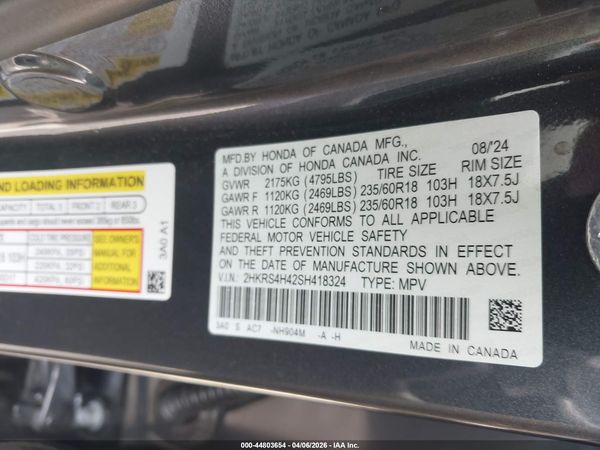 2025 HONDA CR-V EX AWD