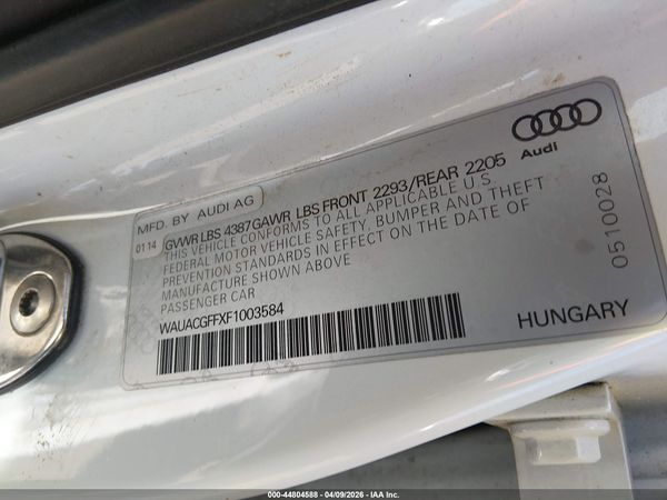 2015 AUDI A3 1.8T PREMIUM