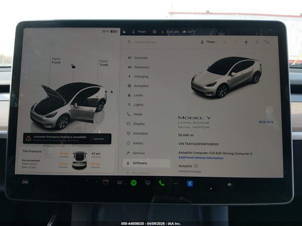 2022 TESLA MODEL Y